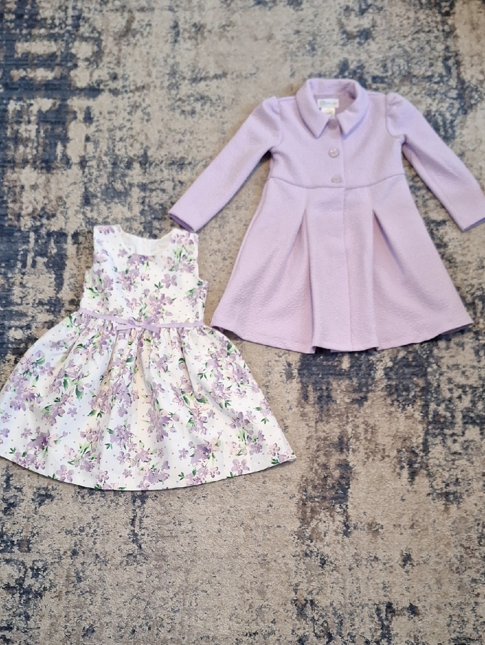 Bonnie Jean Girl's Spring Dress And Coat Set Size 4t
